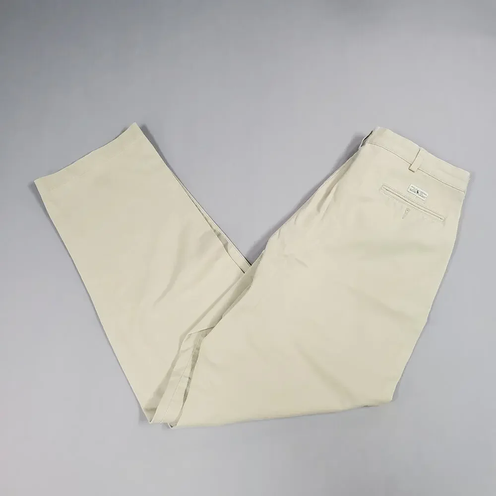 Vintage Polo Ralph Lauren Mens Chino Dress Pants Size 36x34 Preppy Old Money